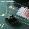 thumbnail image 3 of BAELLERT Poker Card Dispenser Portable Standard Size Card Dealing Shoe Dealer Holder Clear Discard Tray Casino Board Game Table Accessory, 3 of 8