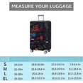 thumbnail image 5 of Luggage Cover Washable Suitcase Cover Anti-scratch Suitcase Protector Fits 18-32 Inch Luggagel), 5 of 5