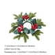 thumbnail image 2 of Giranda Decoraciones de Navidad Conos de Pino Anillo de Vela de Baya Roja Colgante Giranda 20x20cm para Decoraciones de Mesa de Navidad Del Gabinete de Cocina, 2 of 6