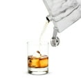 thumbnail image 6 of True Stainless Steel Liquor Flask, Gifts for Men and Women, 6 oz Marble, 6 of 7