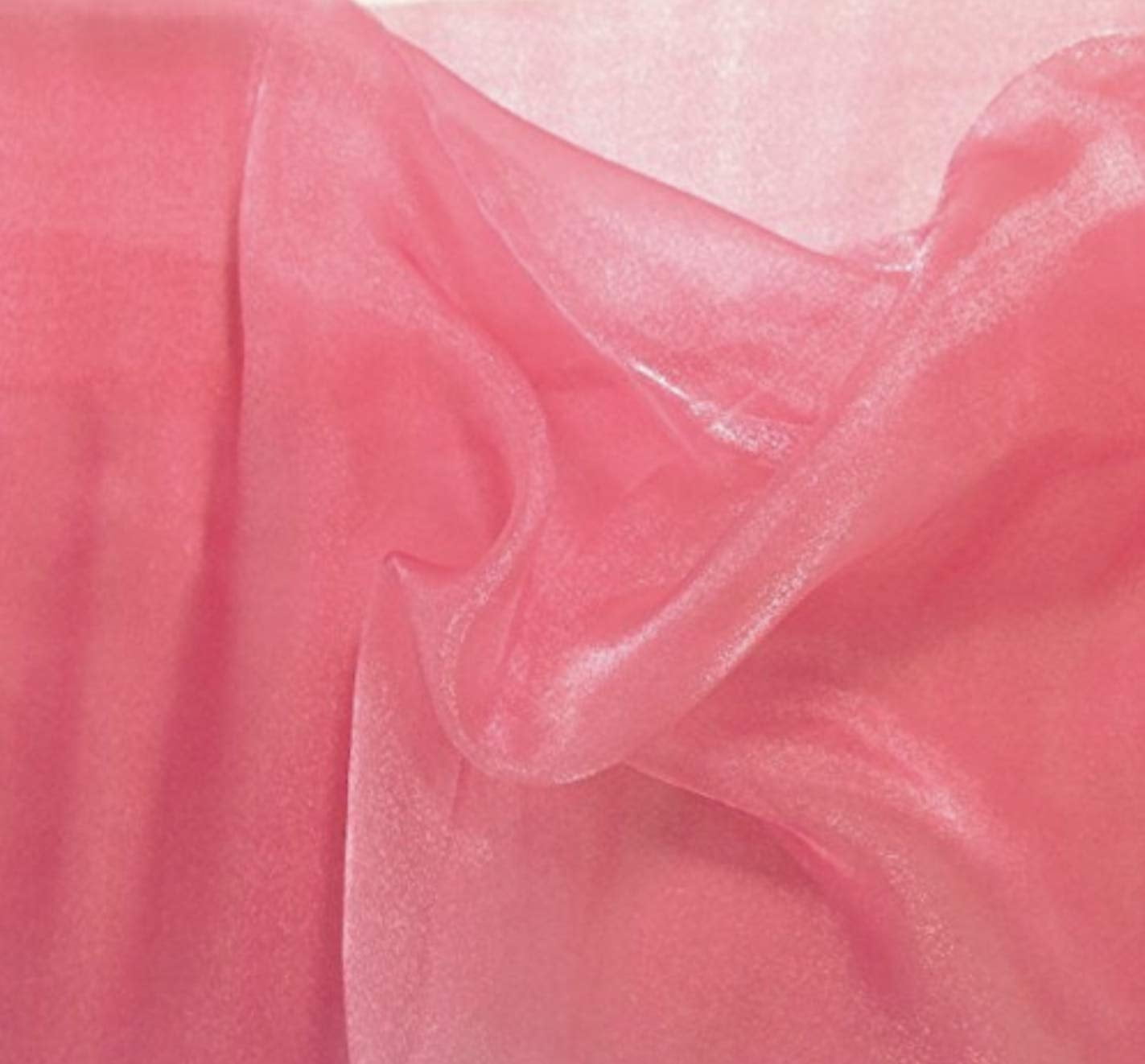 Crystal Sheer Organza Fabric by the 5, 10, 15 and 20 Yard Increment, 58