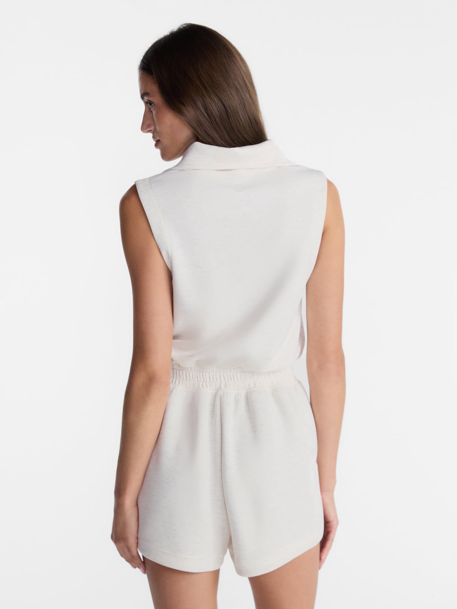 Avia Women's Scubaknit Romper, Sizes XS-4X