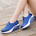 thumbnail image 7 of YOUYEDIAN Orthopedic Shoes for Women Arch Support Sneakers Lightweight Non Slip Slip on Walking Shoes Mesh Stretch Comfort 2026 New Foam Shoes (Royal Blue), 7 of 7