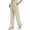 Beige, variant on Mohiass Beeswan Pants for Women,New Stretch Active Pants for Women,Ice Silk Pants,Sport Stretch Active Pants Khaki M