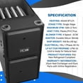 thumbnail image 3 of ACiQ 96% 40000 BTU Single Stage Gas Furnace with LP Kits - 14" Width Upflow/Horizontal | R32, 9-Speed, HVAC Gas Heater, 3 of 8