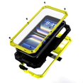 thumbnail image 1 of Funda Lunivop para iPhone 16, 6.1 pulgadas, resistente, de metal militar, color amarillo, 1 of 6