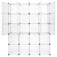 thumbnail image 2 of EastVita 20 Cubes Closet Space Saving Storage Organizer Cube Portable Wardrobe for Home Bedroom 35*35, 2 of 6