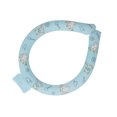 thumbnail image 4 of Enfriador de cuello TPU PCM reutilizable, tubo de enfriamiento para el cuello, envoltura de enfriamiento para el cuello para verano, clima cálido, trabajadores al aire libre, deportes, azul, 4 of 14