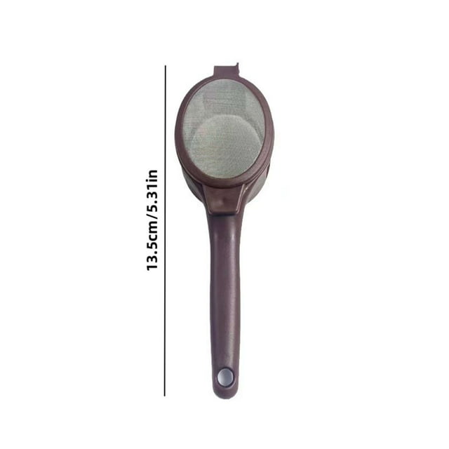 Ltdhehe Coffee Filter Spoon Durable Stainless Steel Coffee Strainer With Ergonomic Handle For Perfect Brewing