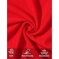 thumbnail image 6 of Ausing Womens Lingerie Skirt Set Lace Bra and Panty Mesh Babydoll Ruffle Hem Bodycon Mini Skirts Chemise Sleepwear 3 Piece Red XL, 6 of 7