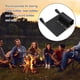 thumbnail image 4 of Soidarity Camping silla bolsa reposabrazos soporte de almacenamiento portátil al aire libre senderismo pesca playa viaje bolsa colgante bolsillo negro carpas Negro Soidarity OD025847-01, 4 of 6