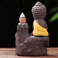 thumbnail image 4 of Monk Incense Holder,Monk Backflow Incense Burner Incense Burners Decor Backflow Incense Holder Seamless Integration, 4 of 12