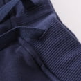 thumbnail image 6 of CAUYDY Boys Toddler Shorts French Terry Cotton Shorts Summer Casual Elastic Waist with Drawstring for Kid(L101-Dark Blue,6-7), 6 of 9