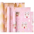 thumbnail image 2 of Envoltorio de regalo Wrapaholic para Navidad, 43 x 305 cm, 3 rollos, 2 of 7