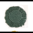 thumbnail image 2 of Posavasos para bebidas, juego de posavasos de algodón hechos a mano, posavasos bohemios con borlas, posavasos redondos tejidos, para tipos de tazas, 6 uds., 2 of 5