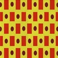 thumbnail image 1 of Ahgly Company Machine Washable Indoor Square Transitional Canary Yellow Area Rugs, 4' Square, 1 of 7