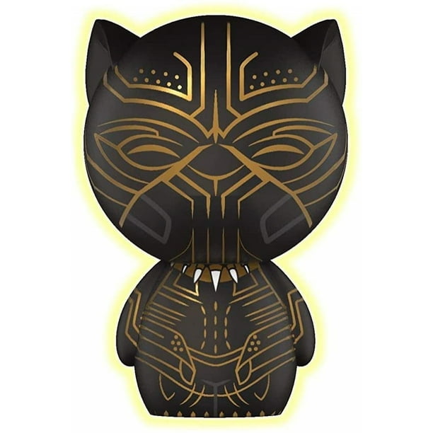 Funko Dorbz: Película de la Pantera Negra - Figura coleccionable de Erik Killmonger Yellow Glow