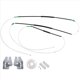 thumbnail image 1 of Car Power Window Regulator Repair Kit for BMW E46 323i 325i 328i, 1 of 5