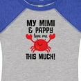 thumbnail image 4 of Inktastic Mimi and Pappy Love Me Boys or Girls Baby Bodysuit, 4 of 5