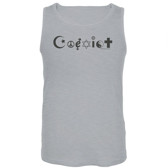 Coexist Grey Tank Top - Small