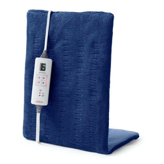 Sunbeam Wrapping Heating Pad with XpressHeat, King Size, Blue