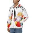 thumbnail image 3 of Honeii Summer Gnome Print Hoodies for Men, Pullover & Full Zip, Breathable Zip up Hoodie, Sweatshirt-Medium, 3 of 5