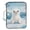 Baby Seal on Iceberg, variant on Haosy Accordion File Organizer Zipper Binder 500 Sheet 6-Tab Expanding File Folder Multi-Pocket 1.2 Inch 3 Ring Baby Seal on Iceberg