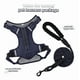 thumbnail image 4 of Pechera Arnés  Belug De Seguridad Para Perro AZUL MARINO talla S, 4 of 5