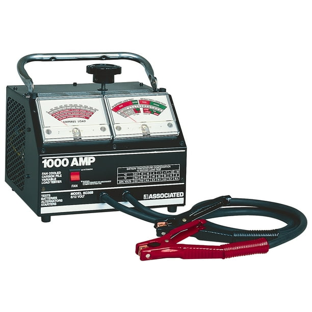 Associated 6036B - Carbon Pile Load Tester, 6/12V 1000A - Walmart.com