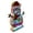 Multicolor, variant on ZLBDYG LED Lighted Christmas Snowman Decor - Colorful Glow Night Light for Holiday Home Display, Battery Powered Tabletop Centerpiece for Fireplace Mantel and Shelf Seasonal Arrangements