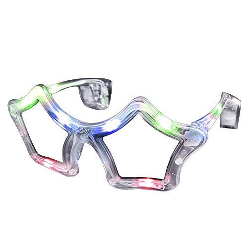 red light up glasses