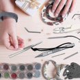 thumbnail image 3 of 14 Pcs Paracord Needle Set - Complete Diy Craft Supplies With Various Needles And Tools - Silver, 3 of 5