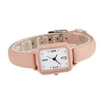 thumbnail image 4 of Reloj de nicho nórdico para mujer, de alto valor, para fiesta estudiantil, estilo coreano, minimalista, estilo retro, estilo de bosque, estilo universitario cuadrado, 4 of 6
