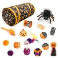 thumbnail image 1 of Oliegs Heated Blanket Halloween Cat Channel Toy Set Halloween 3 Way Tunnel Toys | Cat Toy Set For Rabbit Indoor Cats Halloween Three Channel Cat Toy Set Cat Sleeping Toy Channel Chocolate, 1 of 4