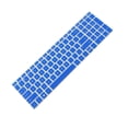 thumbnail image 1 of Cubierta del Teclado Baoblaze delgada de silicona para computadora portátil Azul, 1 of 6