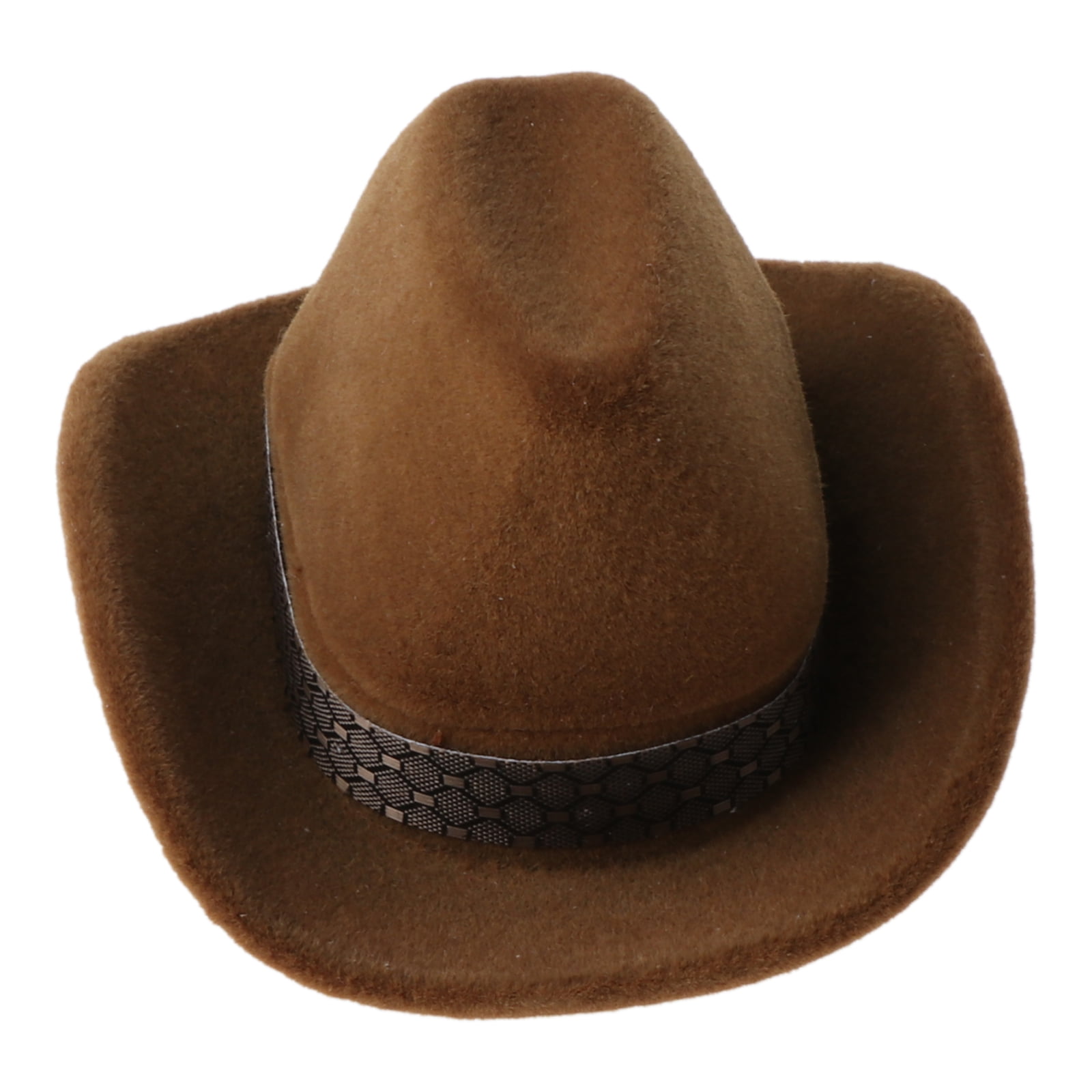 Creative Cowboy Hat Shape Rings Box Jewellery Display Storage Case K 