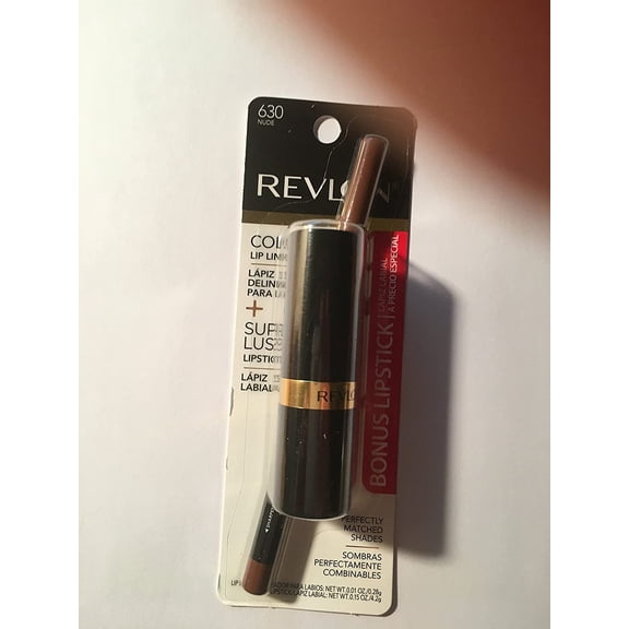 Revlon Colorstay Lipliner PLUS Super Lustrous Lipstick - nude #630