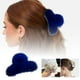 thumbnail image 1 of Mink Velvet Hair Barrettes - Material suave, todo tipo de cabello, clip seguro, para un peinado sin esfuerzo Viajes diarios, 1 of 5