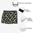 thumbnail image 4 of Disketp Daisy Men's Boxer Briefs,Soft and Breathable Cotton Underwear with ComfortFlex Waistband, 4 of 7