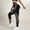 A1 Khaki, variant on Celsior Cellulite Leggings Push Up Yoga Pants Anti Cellulite Leggings Butt Lift Booty Workout Tights Tummy Control Compression Pants Scrunch Butt Compression Fitness Sport Pants Blackish Green S