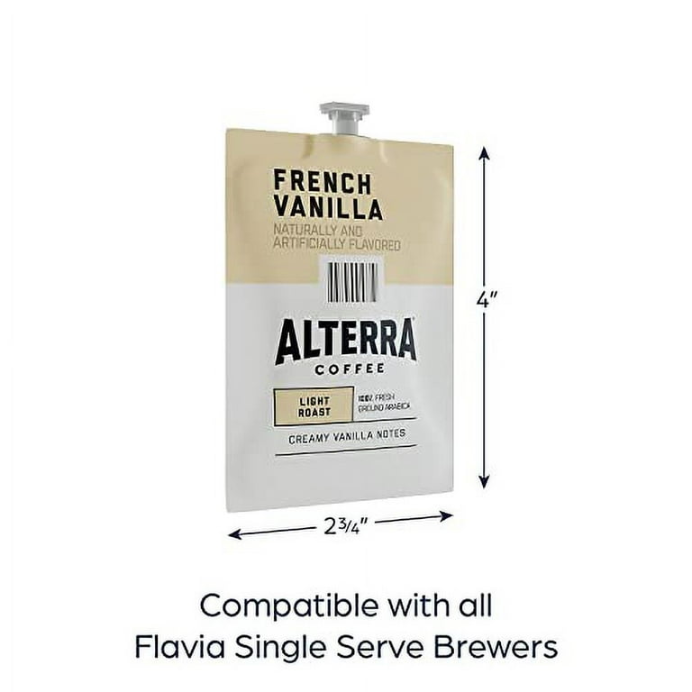 Alterra A183 Alterra Coffee Freshpacks, French Vanilla, 100/CT