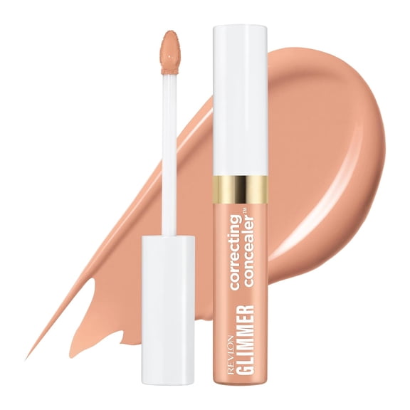 Revlon Glimmer Color Correcting Concealer, 101 Peach, 0.3 fl oz