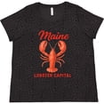 thumbnail image 3 of Inktastic Maine Lobster Women's Plus Size T-Shirt, 3 of 5