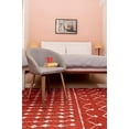 thumbnail image 2 of Ambient Rugs Moroccan Style Runner Rug - 2 ft. x 8 ft., Rust, Distressed Rug with Transitional Design, 2 of 8