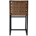 thumbnail image 5 of Beaumont Lane Real Leather Brown Chair, 5 of 7