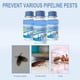 thumbnail image 1 of Pipe Dredge Powerful Sink Bombs Fast Foaming Pipe Cleaner Powder Dredge Agent For Kitchen Toilet Pipe Cleaning Tool 300g, 1 of 5