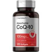 CoQ10 100mg Softgels | 120 Count | by Horbaach