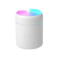 thumbnail image 1 of Mini humidificador fresco colorido, humidificador de escritorio personal USB para dormitorio, sala de oficina, automóvil, etc. Apagado automático, 2 modos de niebla, súper silencioso., 1 of 3