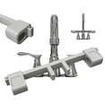 thumbnail image 3 of BotaniNest Universal Faucet Handle Lock For Double Child & Guard With Central Slip Kitchen Bathroom Stopper Flooding, 3 of 5