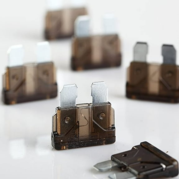 MAS 10pcs Automotive Replacement Fuses ATC Blade 1A AMP for Auto Car Boat Truck SUV (1A)